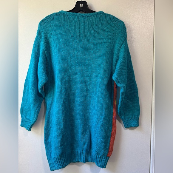 20 Ans Vibrant Multicolor Women's Knit Sweater Sz M - Picture 2 of 8